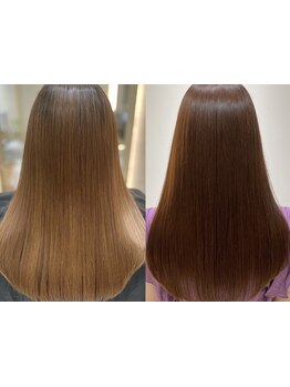 ダメージや髪質の変化など様々な悩みに対応＊髪質改善カラーやパーマも補修ケアでダメージを最小限に◎