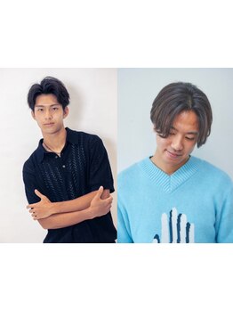 人気のツイストパーマ/スパイラルパーマ/フェードカットがおすすめ*[メンズ/オージュア/白髪染め/髪質改善]