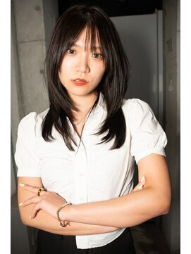 ホロン 池袋(HOLON) 池袋美容室HOLON【暗髪オリーブハッシュカット/レイヤー】