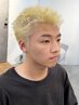 【ハイトーン】メンズカット×ブリーチ×トリートメント[淀屋橋/北浜]