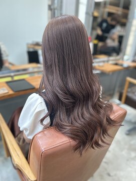 ピスタ(PiSTA) 黒髪カタログ/クラゲヘアー/オリーブグレー/千葉駅