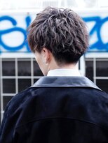 リップスヘアー 梅田アネックス(LIPPS hair)&nbsp;癖毛パーマで魅せる【刈り上げマッシュ】
