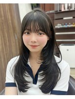 ラクシア(LucxiA)&nbsp;レイヤーカット/韓国ヘア/顔まわりカット @lucxia_tsubasa