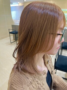 クララ ヒロシマ(CLALA Hiroshima) インナーカラー/明るめ透明感/ミディアムヘア