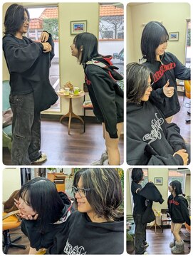 クリア 美容室 カレカノご一緒に♪可愛いい…