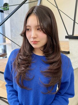 ミリ(mm) 10代20代30代レイヤーカットワンカール透明感カラー髪質改善仙台