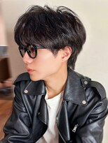 リークフー(Ree cu fuu)&nbsp;韓国マッシュシースルーバングダウンパーマカルマパーマ
