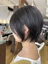 ジャストビューティー シュシュ 横須賀中央店(Just Beauty Chou Chou)&nbsp;【根岸真奈美】耳掛けショート/ショートボブ