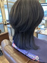 ヘアードレス ル レーヴ(hair dress Le reve) ウルフ×ブルーカラー