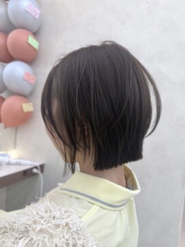 サンド 池袋 2nd(sand) 短めボブにちょいレイヤーがかわいい♪