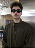 アクティブショート　スペインカール　クルーカット