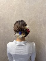 ヘアビジュー(hair bijou) サイドシニヨン