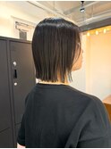 切りっぱなしボブ
