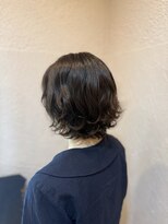 スーリール 福岡別府店(Sourire) 大人可愛いショートボブパーマ