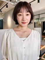 シンス 銀座(since)&nbsp;ショートボブ/丸みボブ/小顔ショート/顔周りカット/似合わせ