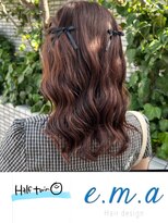 エマヘアデザイン(e.m.a Hair design)&nbsp;ハーフツイン