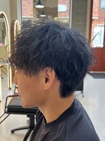 ラ ポルト ドゥ サワ(La Porte de SAWA)&nbsp;波巻きツイストスパイラル【メンズパーマ/メンズヘア/長野市】