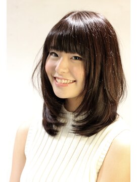 ヘアスタジオ クー(Hair Studio XYY) ナチュラルロングボブ☆