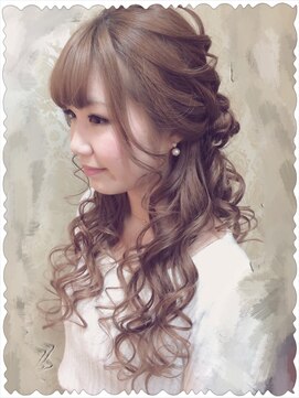 マジックマッシュ(Magic Mush) フェミニンハーフアップ