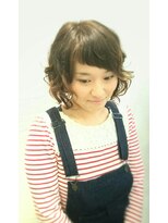 ヘア デザイン ルナ(Hair Design Luna)&nbsp;【Luna】♪ショートバング♪ゆるふわスタイル♪