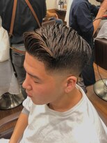 グルーマーズトウキョウ(GROOMER/S TOKYO)&nbsp;ローフェード　パートスタイル【HOMME HAIR ZERO伊藤】