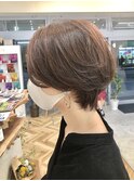 大人の丸みショート/大人女性/白髪対応/似合わせ ロミー本厚木