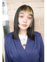 サロンドミルク 原宿(salon de MiLK)&nbsp;【salon de MiLK 原宿】ミディアムのおしゃれスタイル