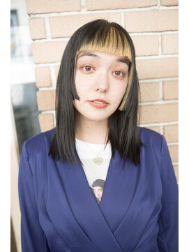 サロンドミルク 原宿(salon de MiLK) 【salon de MiLK 原宿】ミディアムのおしゃれスタイル