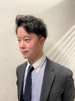 イナバ(Hair Life INABA) ツーブロアップバングスタイル