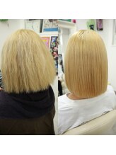 クリーン ヘアデザイン(CLLN hair Design) 髪質改善ブリーチ縮毛矯正