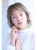 大人可愛い20代30代40代◎似合わせカットイメチェン流しバング