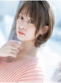 【ROMA銀座】20代30代40代/透明感/ナチュラル/小顔/ショートボブ