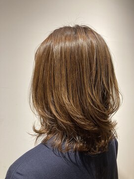 カチーナ(KACHINA) レイヤー×ゆるふわ×くすみベージュ