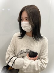 【金井菜乃葉】大人かわいい外ハネボブくびれヘア美髪
