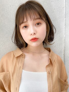 トゥーナ 表参道(tona) ふんわりカール・ショコラアッシュ・ゼロテク・ヘルシースタイル