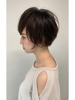 ルーラリーヘアーキタキュウシュウ(Luraliy hair kitakyushu)&nbsp;luraliyルーラリー北九州小倉北区城野丸みショート大人可愛い