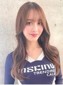 韓国レイヤー/韓国風/顔周り/髪質改善/黒髪/ブリーチなし 立川