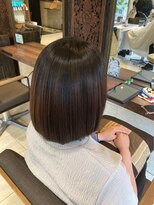 ヘアリゾート粋 ティガ 池袋店(tiga)&nbsp;縮毛矯正/丸みボブ