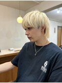 抜きっぱなしブリーチ/ハイトーンカラー/ペールイエロー