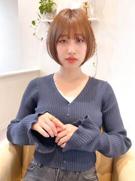 シシ 大宮(She 2.) ハンサム丸みショートボブ/ショート//前髪/丸みショートボブ