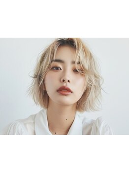 透明感＆透け感◎なカラーで可愛いをつくる♪高い技術力でなりたい色を叶えてくれるから旬カラーもお任せ★