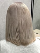 ロウル 渋谷(LOWRL)&nbsp;ホワイトミルクティー/ケアブリーチ/ダブルカラー