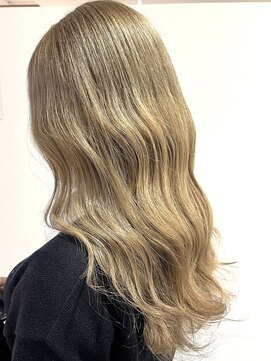 アズールサン 草加西口店(azule-sun) トリプルカラー,ミルクティーベージュ,髪質改善カラー【草加」】