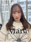 くびれレイヤー小顔カット☆前髪イメチェンミディボブルフ