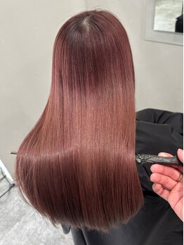 セブンスヘブン(SEVENTH HEAVEN)の写真/ダメージレス&潤いたっぷり理想のストレートを実現する【髪質改善縮毛矯正】ハイクオリティな仕上がり◎