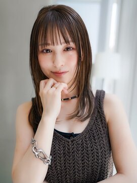 ギークス(GEEKS) 【GEEKS渋谷】ニュアンスカット/ブラウンカラー/ベージュカラー