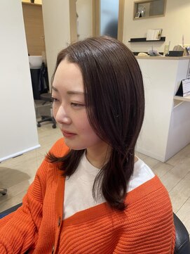 シンプル(Simple) 韓国風ココアブラウン