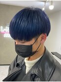 マッシュナチュラルカラーマッシュメンズヘアカラーツーブロック