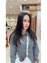 ピークアブー アヴェダ アトレ恵比寿(PEEK-A-BOO AVEDA) ロングヘア　レイヤーカット　 20代30代40代 ワンカールレイヤー