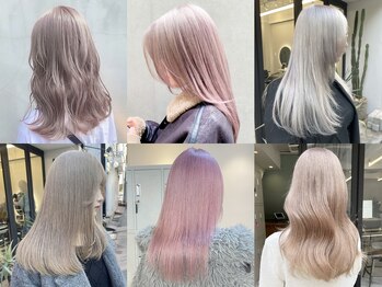 hair salon flamme 渋谷　ブリーチ/ダブルカラー/ケアブリーチ【フラム】